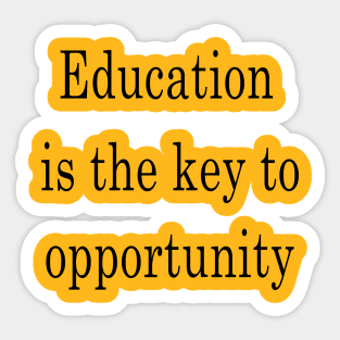 Education Sticker